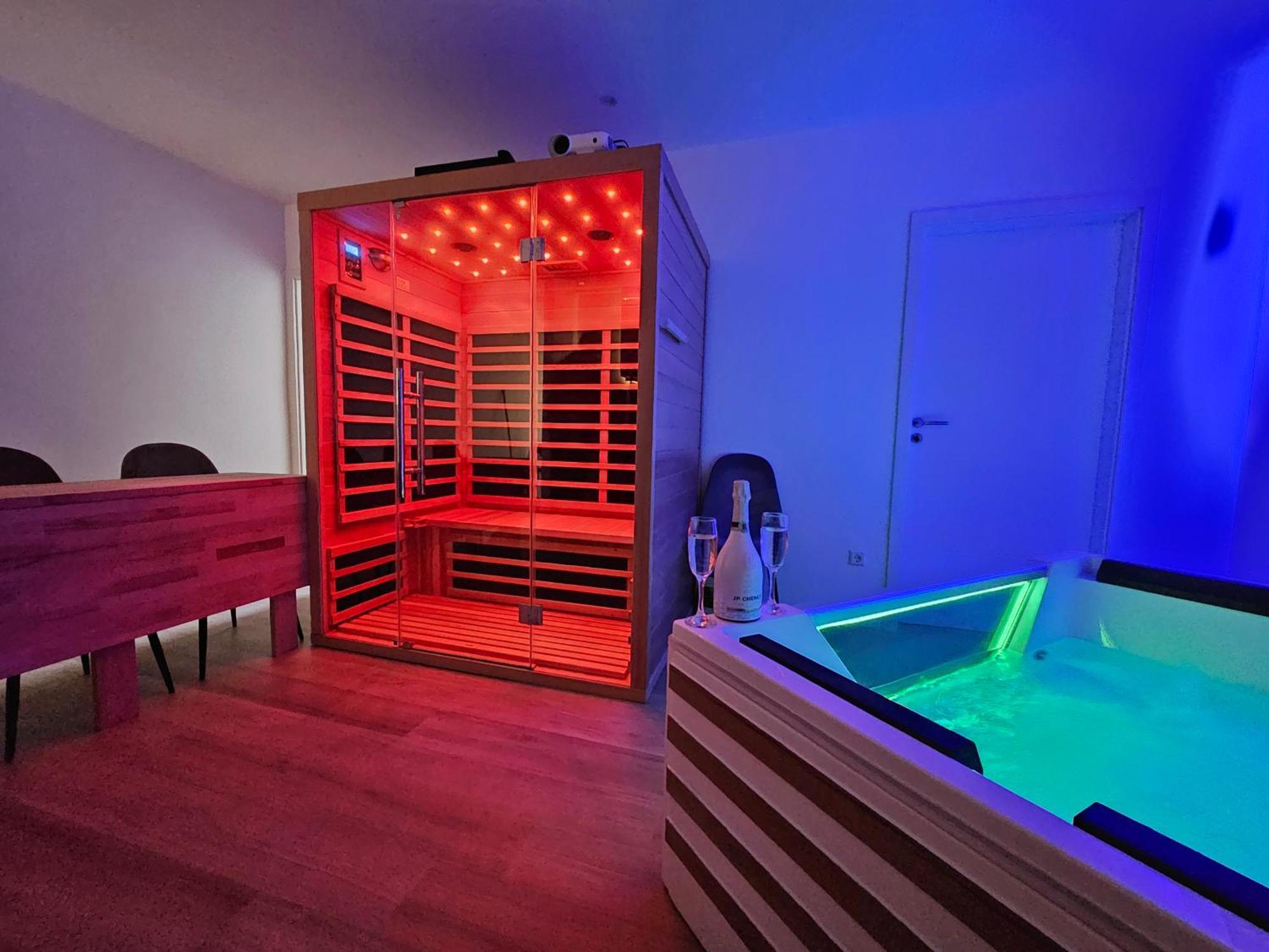 L'Appart Spa, Jacuzzi & Sauna Lejlighed Differdange Eksteriør billede